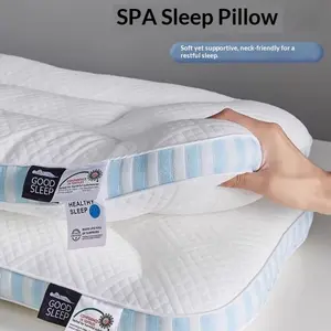 Spa Deep Sleep Memory Pillow for Neck Support, Ultimate Comfort for Adults, Ideal for Home and Travel, Suitable for All Sleep Positions