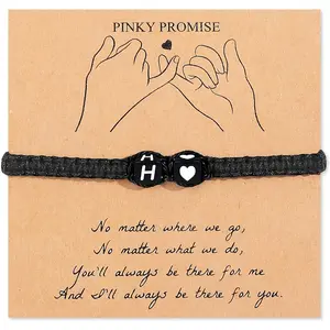 Initial Bracelet for Men Women  Heart Letter  Bracelet Stocking Stuffers for Adult Christmas Gifts 2024