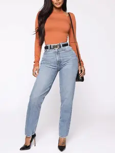 Very Special High Rise Mom Jeans - Medium Wash