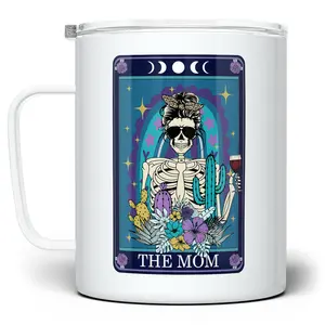 LOFTIPOP The Mom Tarot Card Coffee Mug, Fun Witchy Mystical Mom Cup, Mother's Day Gifts, Designed and Printed in the USA by Loftipop