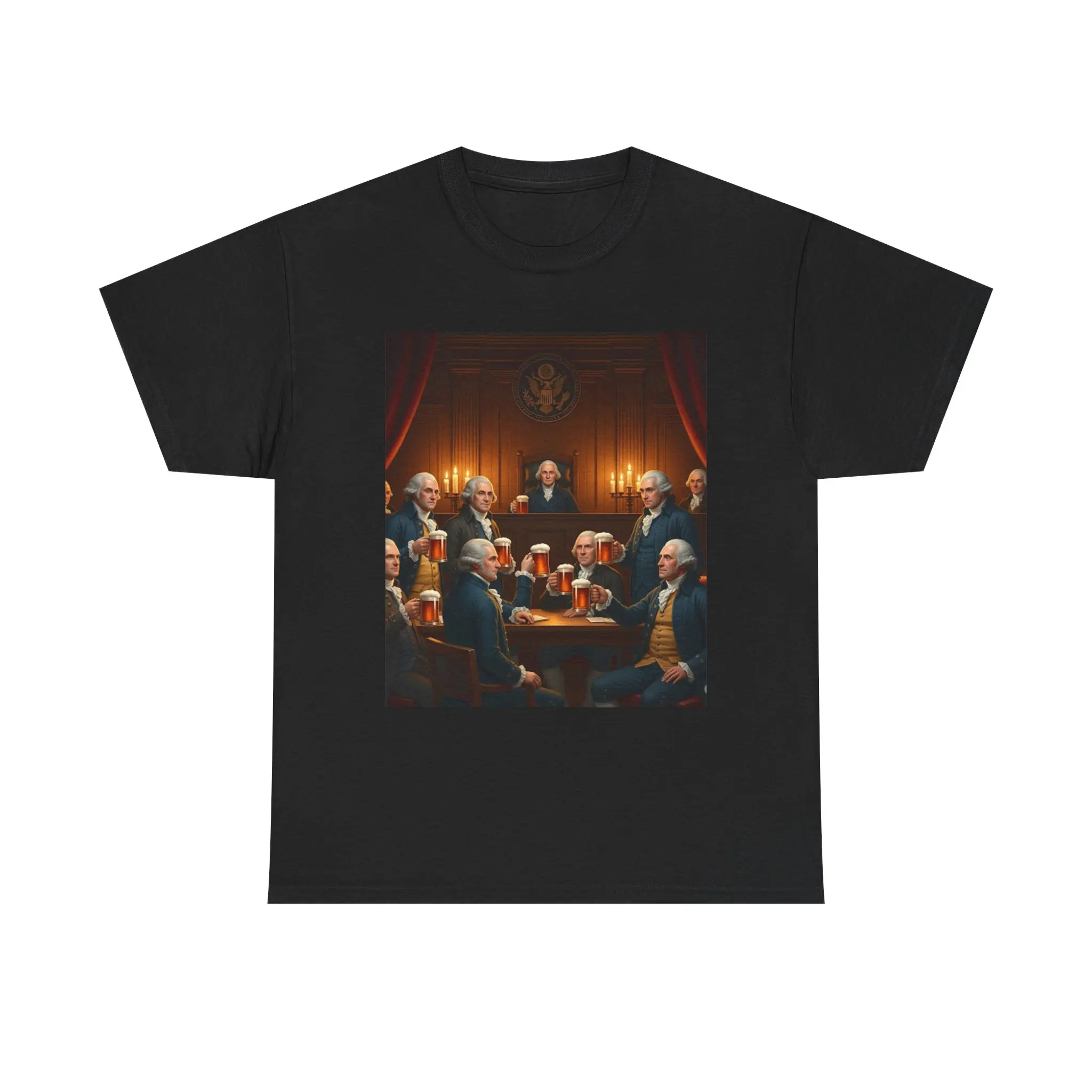 Founding Fathers Unisex Cotton Tee, Vintage Graphic Tee, Casual Wear, History Lover Shirt, Unique Gift, Unisex Apparel