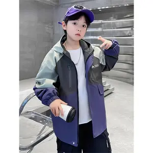 Prepare for Adventure with The 2026 Boys' Color-Block Windbreaker Designed for Exploration
