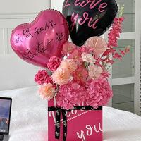 Rose Red Hug Bag (I Like You) Set