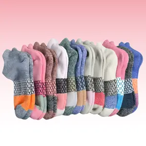 Pack 2/3/5 Bombas Ankle Socks, Cushioned Footbed & Honeycomb Arch Support, Seamless Toe, Blister Tab, Soft Cotton Blend, Size S, M, L, Women's Men's Daily wear