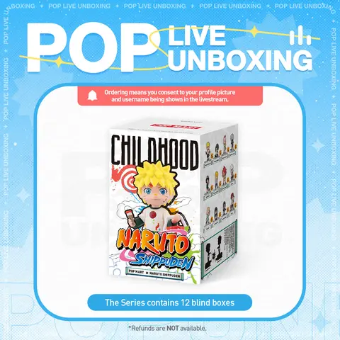 [POP NOW]NARUTO SHIPPUDEN Childhood Series Figures Blind Box POP MART