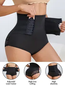 Women's High Waist Shapewear Shaping Leggings with Lace Trim, Tummy Control and Bustier Design for Lifting, Ideal for Fall and Winter Wear