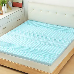 OK Memory Foam Mattress 76mm Gel Sponge Irregular Tatami Thin Cushion Slow Rebound OEKO-TEX Certified Meltblown Comfort Support