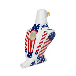 – Patriotic Eagle Beer Funnel with American Flag Design – 60oz Capacity and Smooth, Fast Pour – Made in USA – Durable, Washable Plastic – Patriotic Party Starter