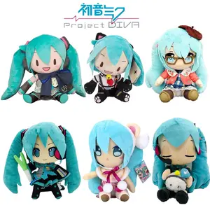 25-32cm Japanese Anime Plush Stuffed Toy Hatsune Miku Plush Doll Soft Pillow Future Doll Cute Christmas Gift for Children
