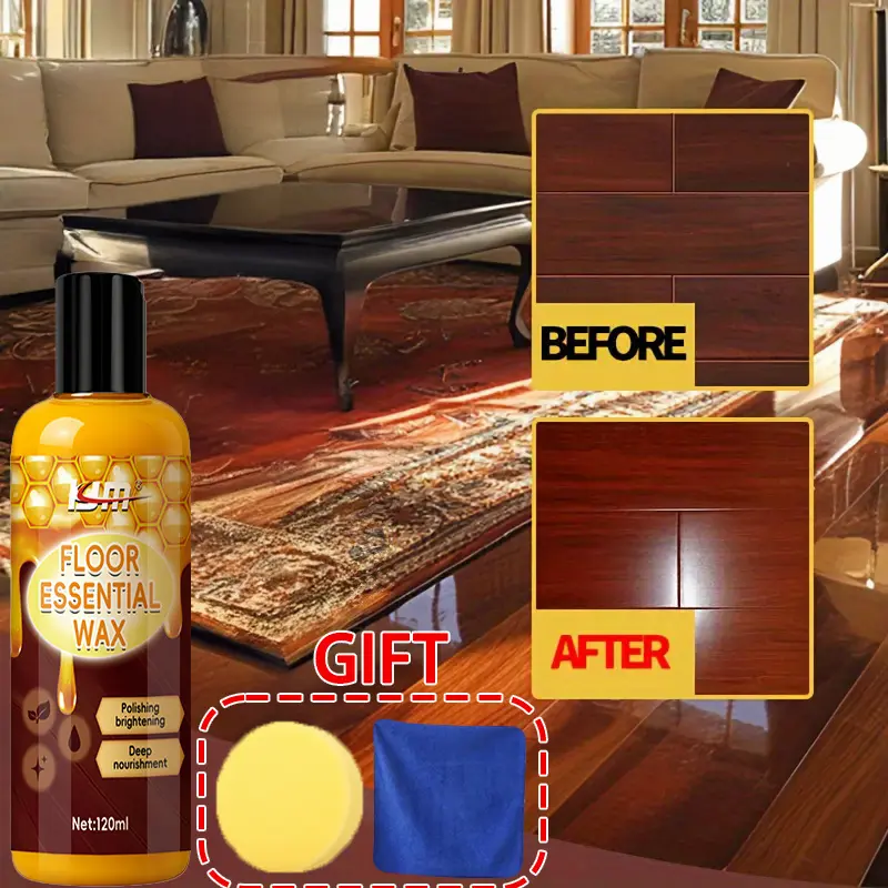 3pcs-Professional-grade Natural Beeswax Restoration And Care Cream for Wooden Objects, Suitable for Solid Wood Furniture, Floors, Countertops, Doors And Windows, Say Goodbye to Dull Scratches And Easily Restore to A Brand-new State. Lasting Fragrance