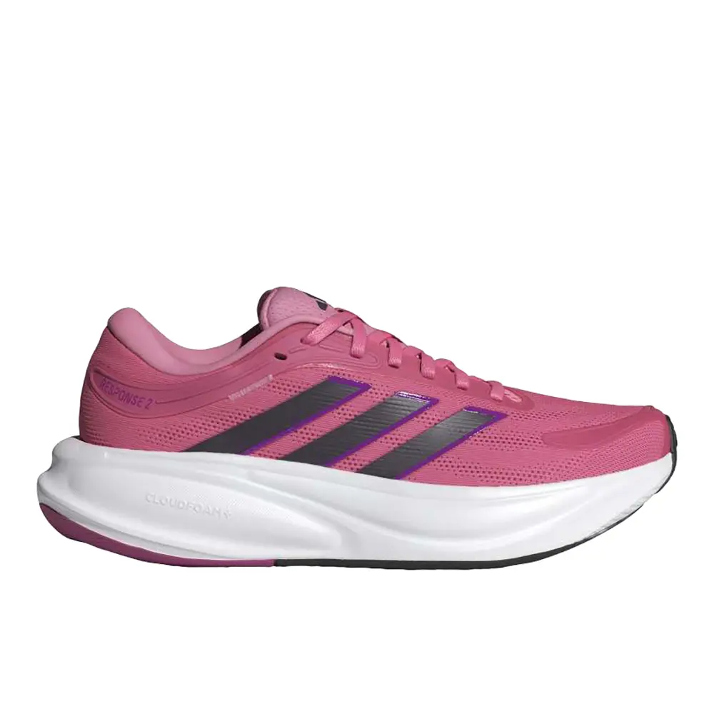 adidas Womens Response 2 Sneakers Shoes - Pink