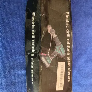 electric drill refitting plate shears