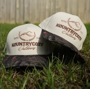 Camo Leaf 5 Panel Hat