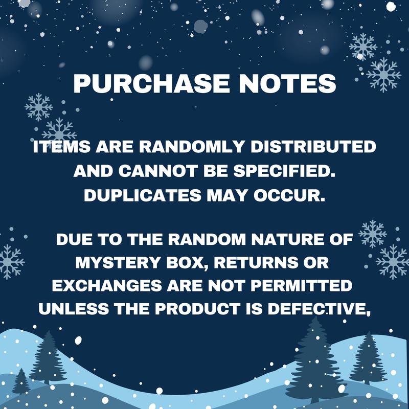 【Winter Mystery Gift Box】Limited-Time Offer Mystery Box Mystery Birthday Gift,Mystery Box Challenge Friend Gift,Hair Care Set Makeup