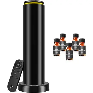 Waterless Scent Diffuser Starter Kit - 2000 Sq Ft Coverage,Diffuser with Remote/LED Light,Suitable for Home, Office, Hotel