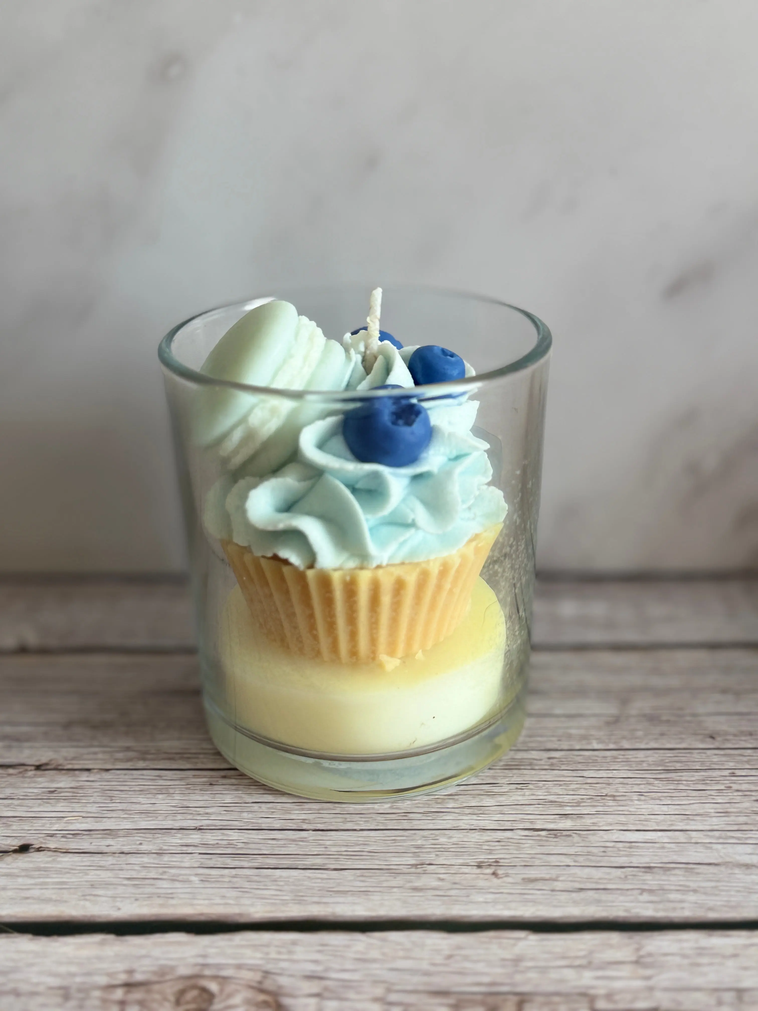 Blueberry Cupcake Candle