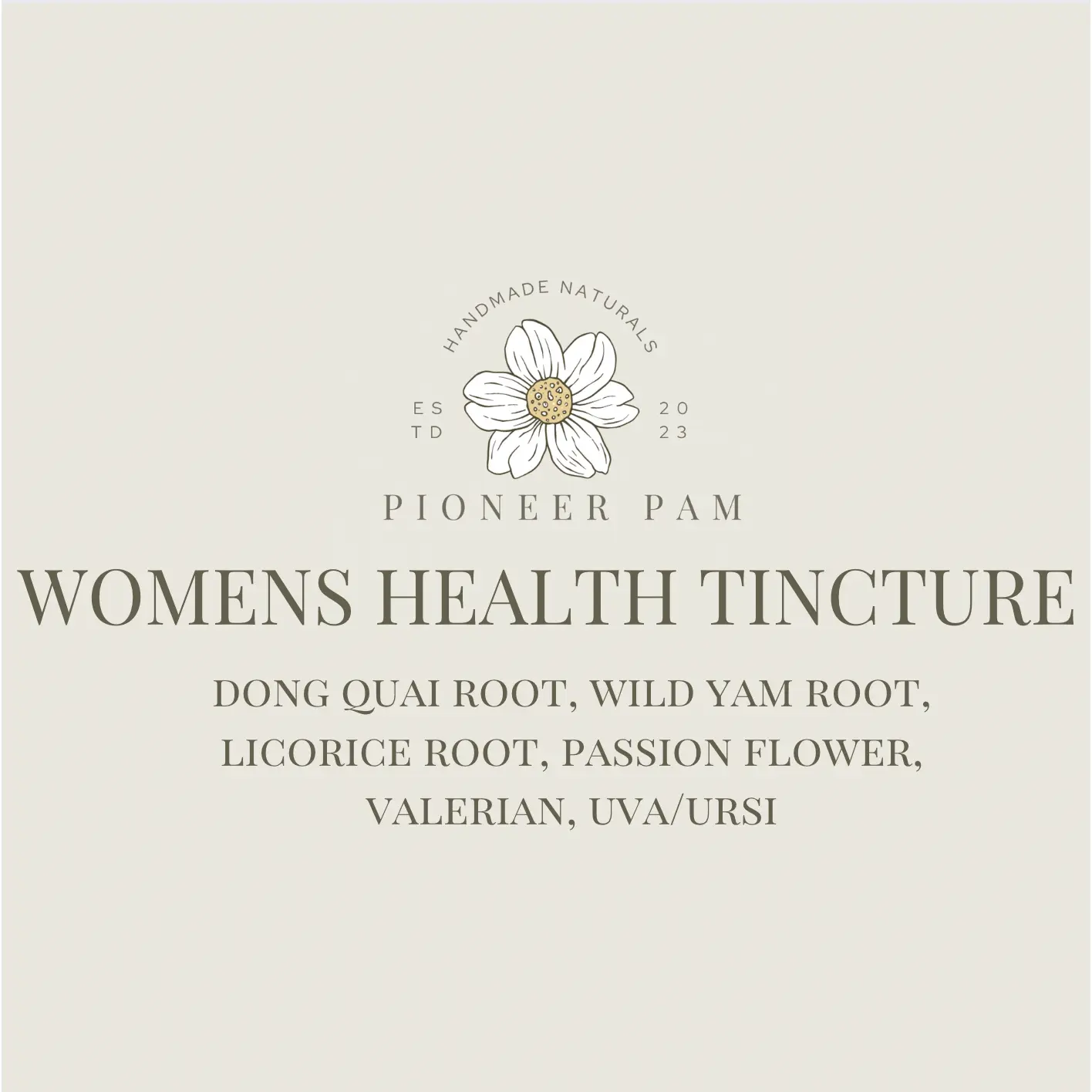 Women's Health Tincture
