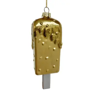 Gold Popsicle Ornament
