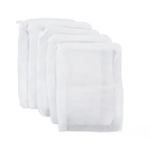 Aquarium Filter Mesh Bag Set, 5 Pieces, Ideal for Fish Tank Filtration, Durable Net Pouches, Easy to Use, Essential Aquarium Supplies, Water