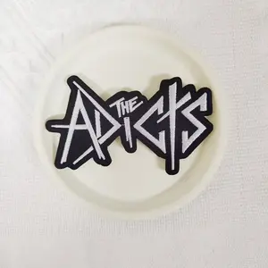 1PCS letter series embroidered patches with graffiti and artistic feel, DIY decorative patches for hats, bags, shoes, and clothing, durable materials with back hot melt adhesive that can be sewn, ironed, and washed