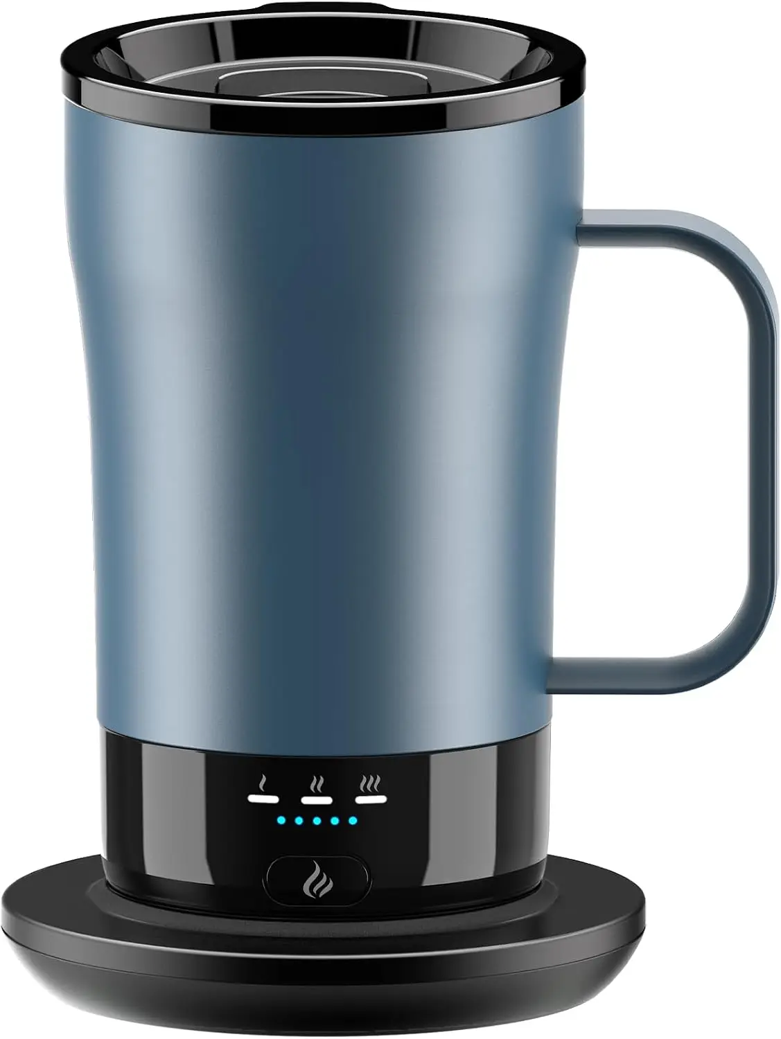 Self-Heating Coffee Mug, 14oz Heated Coffee Mug - Rechargeable Temperature Control Coffee Mug Keep Coffee Hot, Smart Mug Great Gift for Coffee Lovers & Slow Sippers