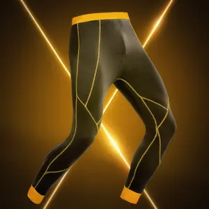 Men's Thin Cotton Thermal Pants Inner Wear Youth Trendy Base Layer Slim Fit Warm Pants for Autumn and Winter