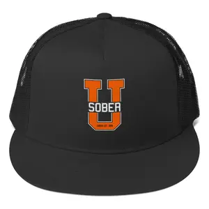 Big U of Sobriety Trucker Cap