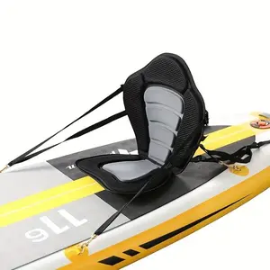 Inflatable Stand Up Paddleboard Backrest with Storage Bag, Inflatable Kayak Seat, Kayak Backrest, Water Sports Equipment for Outdoor