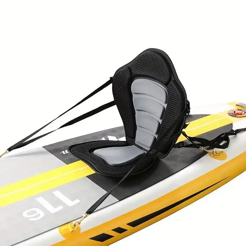 Inflatable Stand Up Paddleboard Backrest with Storage Bag, Inflatable Kayak Seat, Kayak Backrest, Water Sports Equipment for Outdoor