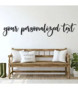 Personalized Custom Name Wood Sign in 27 Fonts