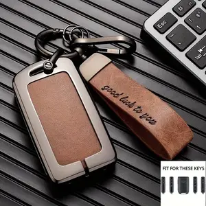 Zinc alloy keycase suitable for Mazda cars. Compatible with Mazda 3 Axela keychain, 6, 8, 3 hatchbacks, Miata MX-5, CX-3, CX-5, CX-7, CX-9, CX-30, 50 keycase accessories Car Key Accessory