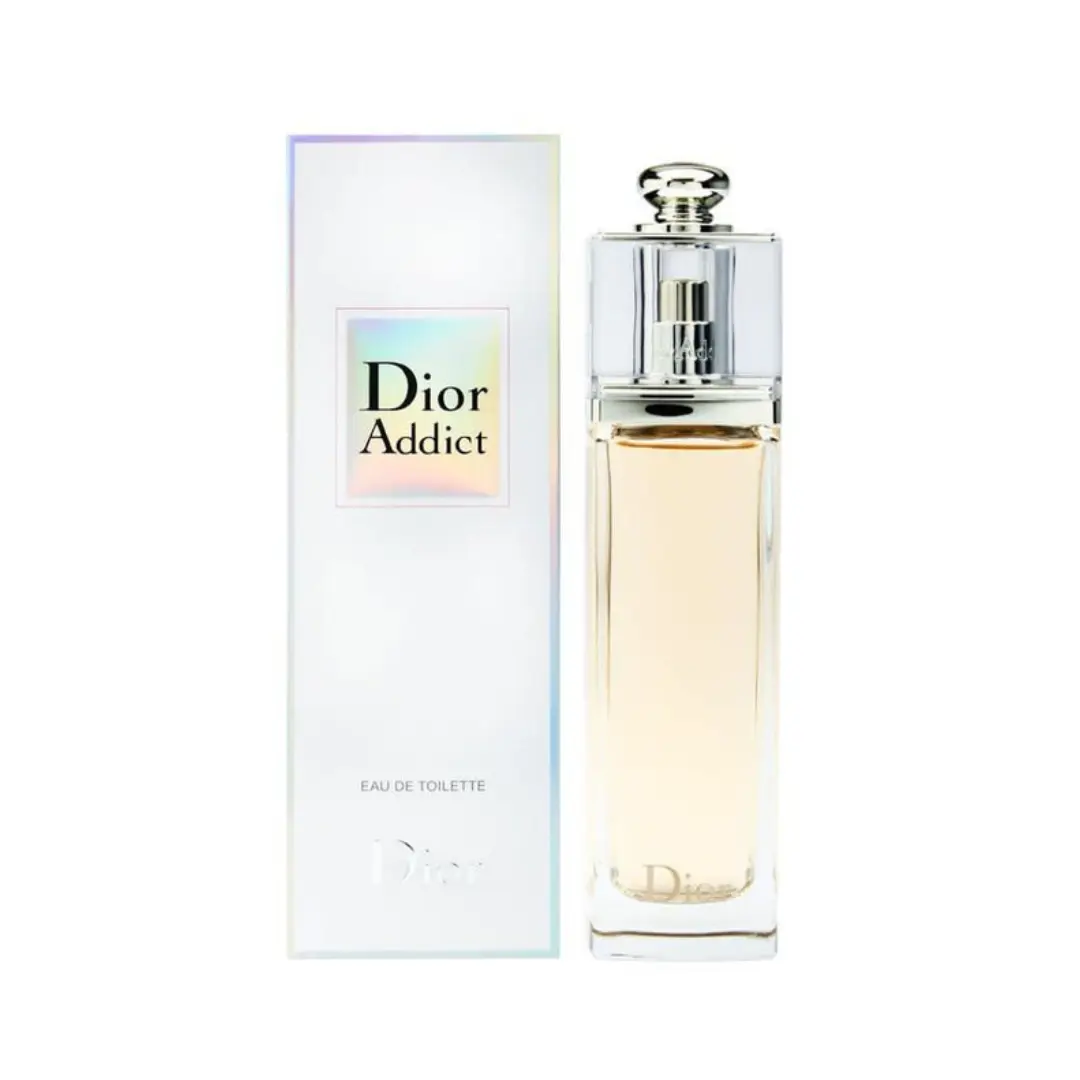 Dior Addict Eau de Toilette For Women 3.4 oz | Fresh Floral Vanilla Perfume for Women | Long-Lasting Luxury Designer Fragrance