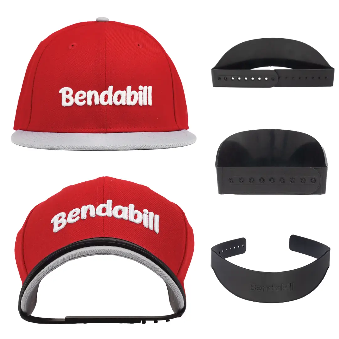 Bendabill Hat Brim Bender Shaper Hat Curving Band stylish Fitted hats black everyday unique fitted brown baseball cap