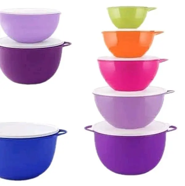 5 pieces Tupperware Bowl Tower mixing bowls party bowls