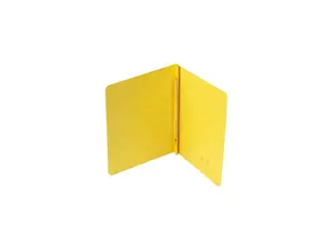 Smead 81852 Side Opening PressGuard Report Cover, Prong Fastener, Letter, Yellow
