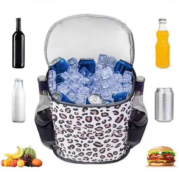 Cooler Backpack 30 Cans,Portable Backpack Coolers Insulated Leak Proof, Soft Sided Cooler Bag for Travel,Beach,Camping,Picnic,Lunch Backpack for Women (Water )