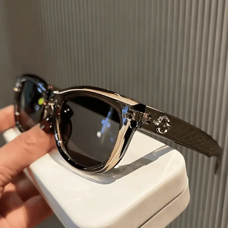 Classic Blue Light Blocking Driving Glasses, Lightweight Durable Frame with Resin Lenses, Includes Case and Cleaning Cloth, Comfortable Daily Use, Lightweight Eyewear, Lightweight Durable Sunglasses