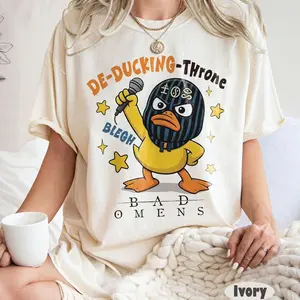 Bad Omens Noah Sebastian Duck T-Shirt, Do You Feel Love Tour Merch 7QG