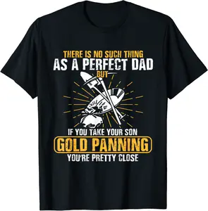 Gold Panner Dad Gold Prospector Fathers Day Miner Papa T-Shirt - Nicolekhach Shop 22B0C38WS2XQ
