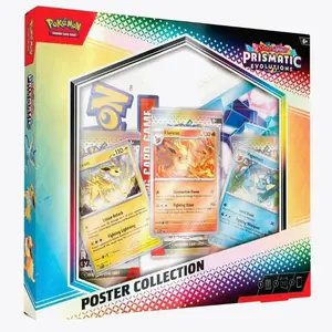 Prismatic Evolutions Poster Collection (3 packs + promos + poster) Pokemon TCG