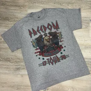 Freedom Born Free Tour 1776 Patriotic Shirt