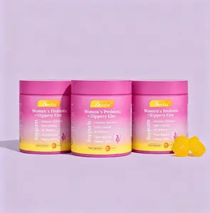 Women’s Probiotic Blend Gummies for Intimate Balance – All-in-One Formula with Slippery Elm & Prebiotics Plus Lactobacillus for pH Health & Dryness Comfort – Hawaiian Pineapple Flavor, Once Daily, 60 Count Monthly Supply