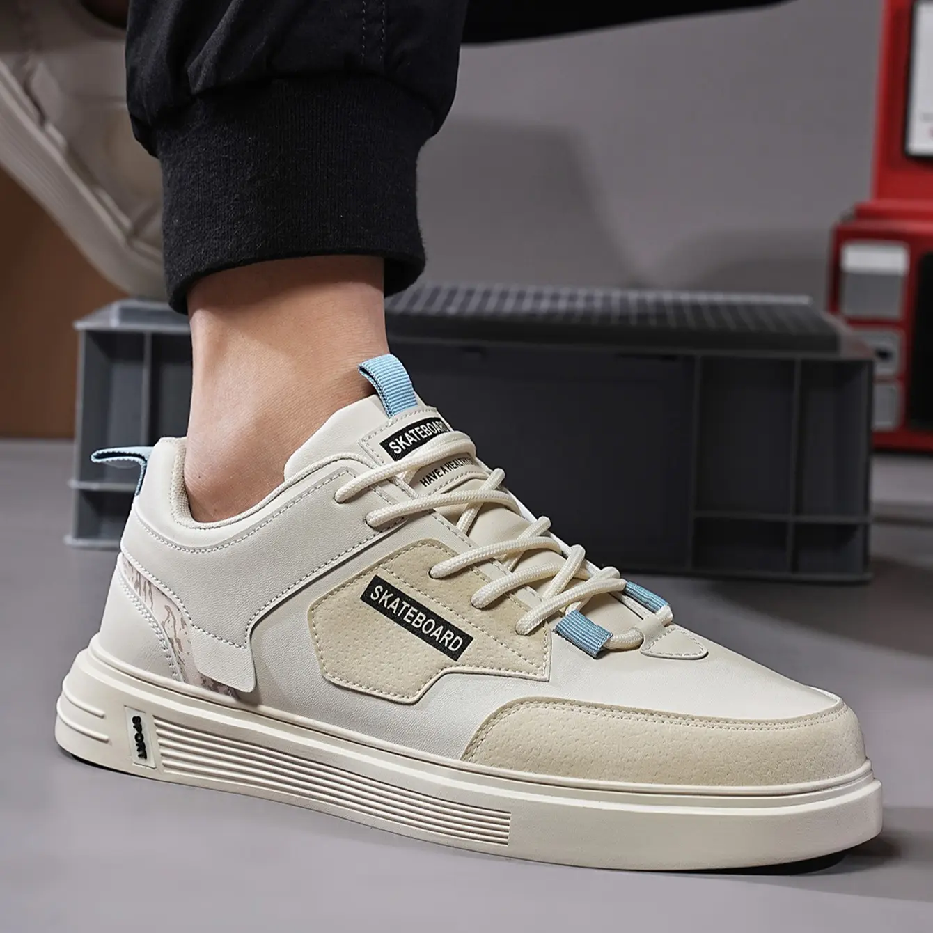 Men Daily Lace up Low TopRunning Shoes Workout SneakersClosed Boy Runner Trainer Foot WearTraining Athletic go to responsive performance lifestyle sporty trail street style practical Minimalist Slip Ons Sleek modern