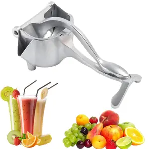 Hand Juicer Squeezer, Heavy Duty Fruit Juice Squeezer Handheld, Manual Juicer Hand Press with Ergonomic Grip, Cast Iron Juice Extractor for Lemon, Citrus, Orange, Lime, Grapefruit, Pomegranate