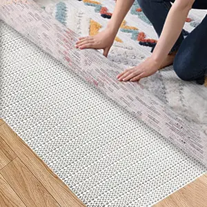 Non Slip Rug Pad Grippers 8 x 10 Ft for Hardwood Floors, Mattress Slide Stopper Thick Carpet Pads Gripper for Tile Floors,Rug Grip for Area Rug,Sofa,Bed,Chair,Cushion Keep Your Rugs Safe and in Place
