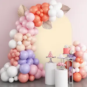 Wedding Arch Cover, 7.2FT Spandex Fitted Wedding Arch Backdrop Cover, Round Top Chiara Arch Backdrop Stand Cover for Wedding Birthday Party Ceremony Banquet Supplies Decoration Beige
