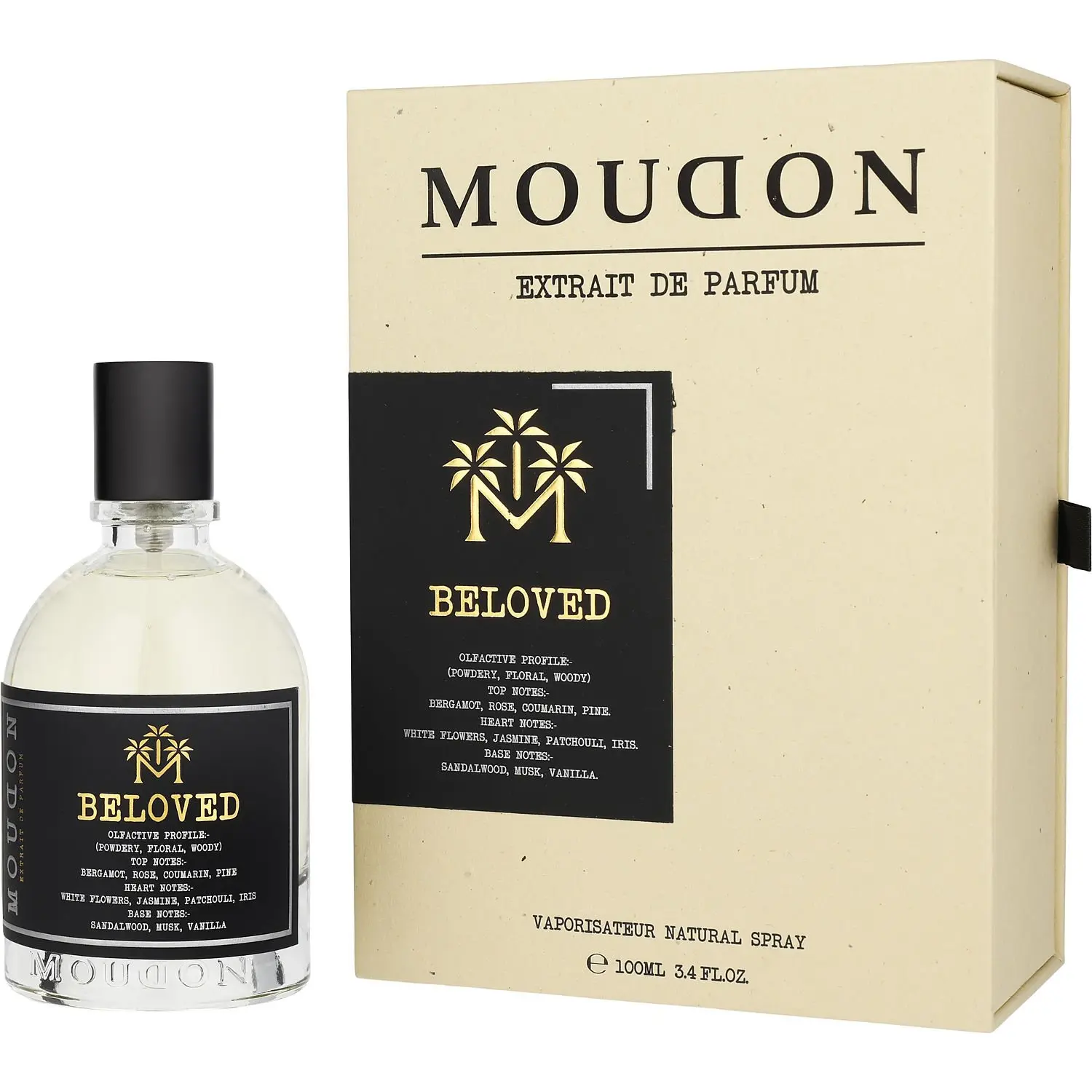 Moudon Beloved By Moudon Extrait De Parfum For Unisex