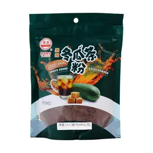 YI FENG Taiwan Brown Sugar Winter Melon Tea Powder 400g - Authentic Taiwanese Drink Mix, Refreshing & Sweet
