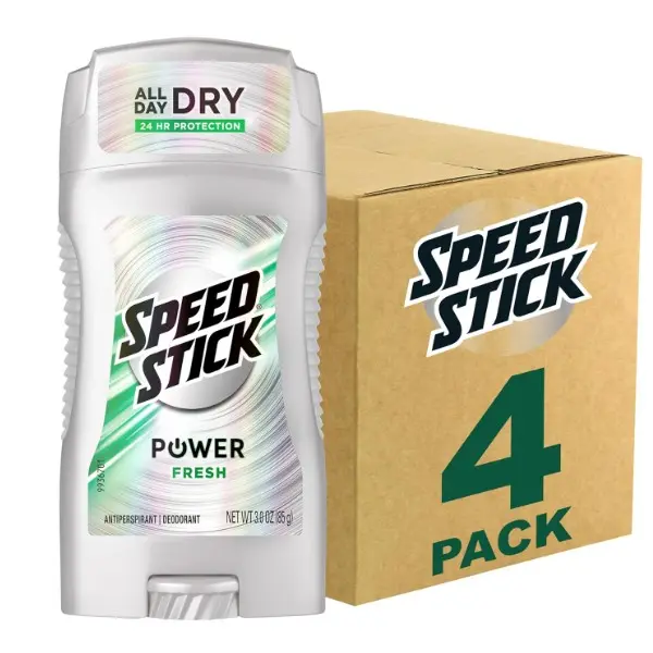 Men's Deodorant, Fresh, 3 Ounce, 4 Pack Men's Deodorant, Fresh, 3 Ounce, 4 Pack