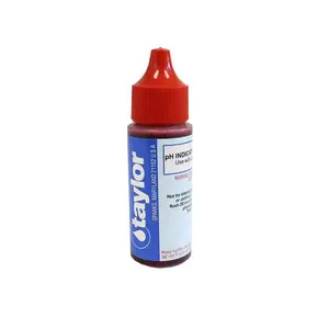 Taylor R-0004 Swimming Pool Test Kit Reagent #4 .75 Oz pH Indicator Phenol Red for Accurate Water Analysis